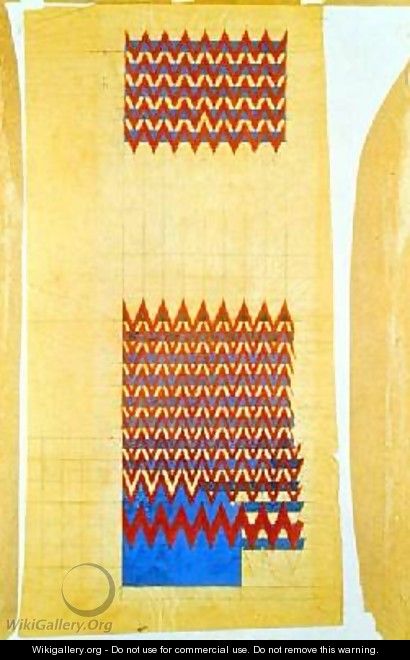 Fabric design 1916 - Charles Rennie Mackintosh