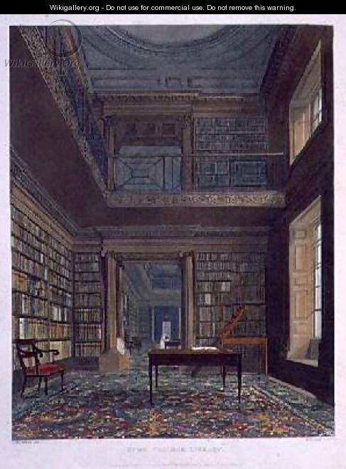 Eton College Library - Frederick Mackenzie