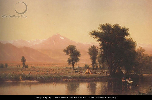 Crossing The River Platte 1871 - Thomas Worthington Whittredge