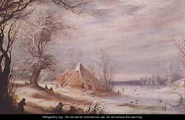 Winter Landscape 6 - Gijsbrecht Leytens
