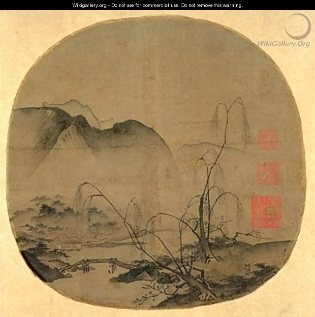 Bare Willows and Distant Mountains - Yuan Ma