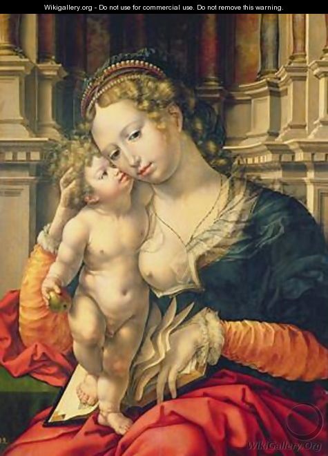 The Virgin and Child 1527 - Peter Mabuse