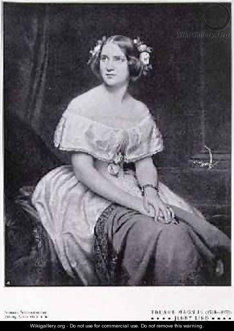 Jenny Lind 1820-87 the Swedish Nightingale 1906 - (after) Magnus, Eduard