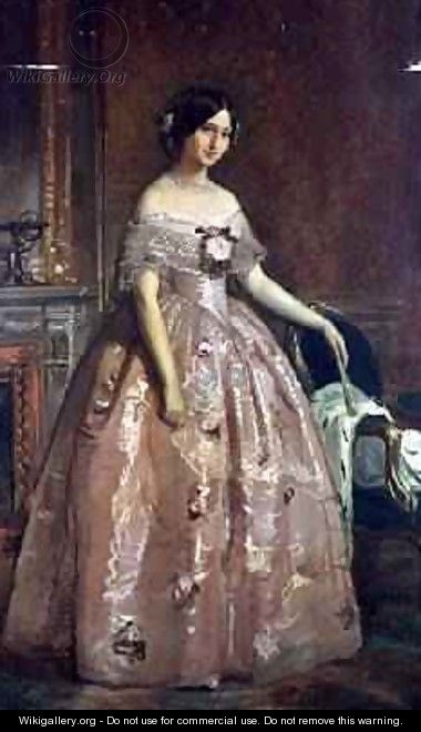 Portrait of the Duchess of Alba - Federico de Madrazo y Kuntz