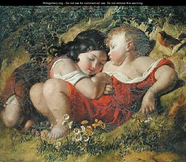 Children in the Wood 1855 - Daniel Maclise