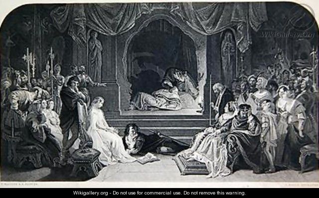 The Play Scene - (after) Maclise, Daniel