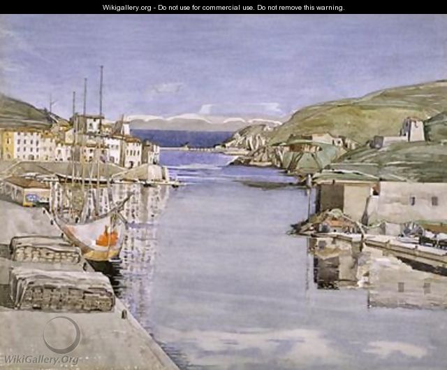 A Southern Port - Charles Rennie Mackintosh