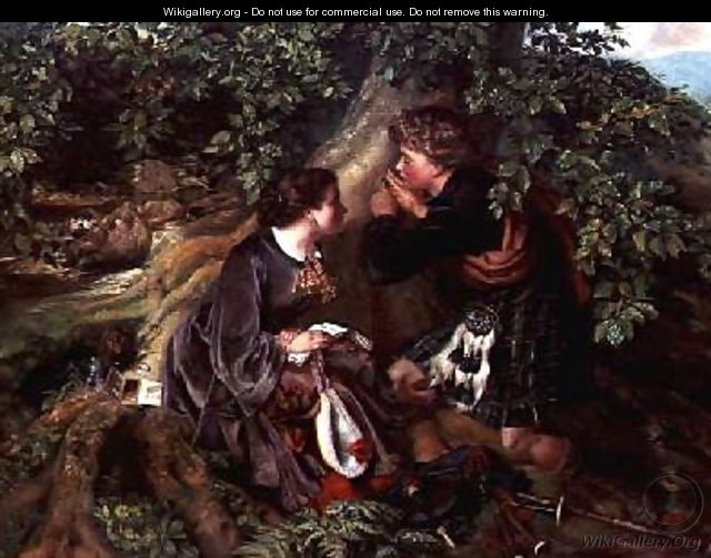Scottish Lovers 1863 - Daniel Maclise