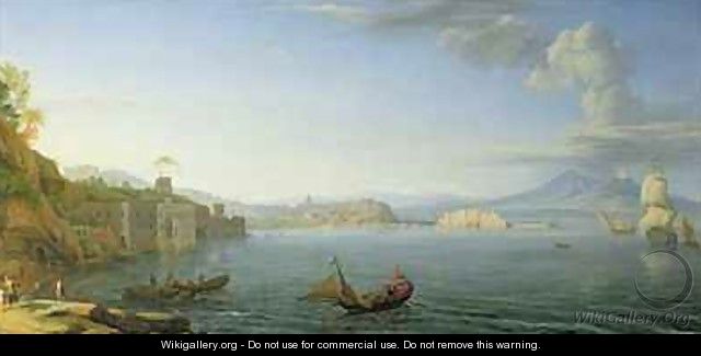 View of Naples 1750 - Adrien Manglard