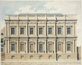 View of the Banqueting House at Whitehall Westminster 1790 - Thomas Malton, Jnr.