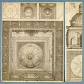 Designs for a domed and pillared ceiling - Thomas Malton, Jnr.
