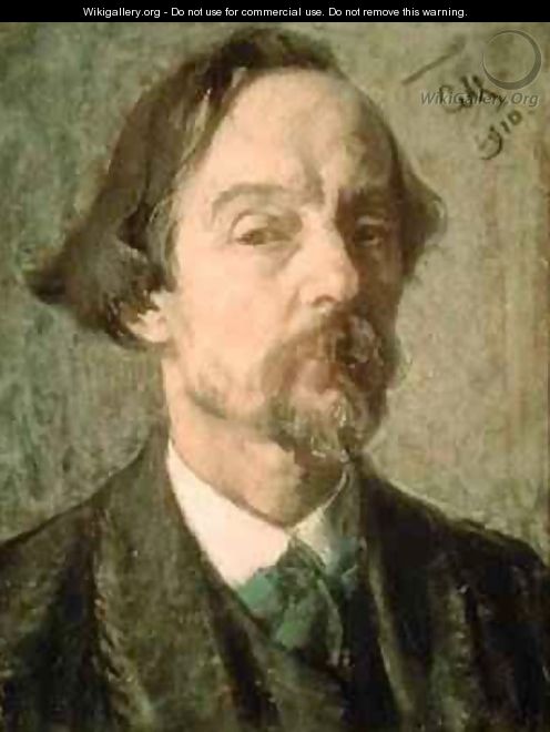 Self Portrait 1910 - Sergei Vasilievich Malyutin