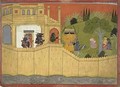 Ravana shows Sita the Counterfeit Head of Roma - Manaku