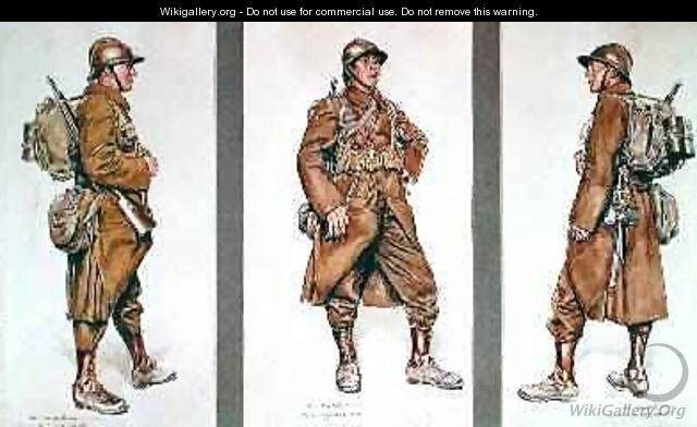 Belgian Soldiers July 1916 - M. Mahut