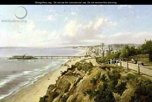 Bournemouth from the East Cliff 1890 - Henry Maidment