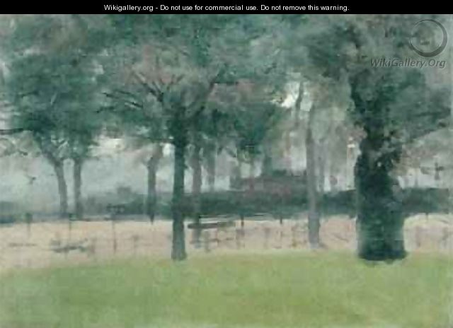 The Bandstand in Hyde Park Close of the Day - Paul Fordyce Maitland