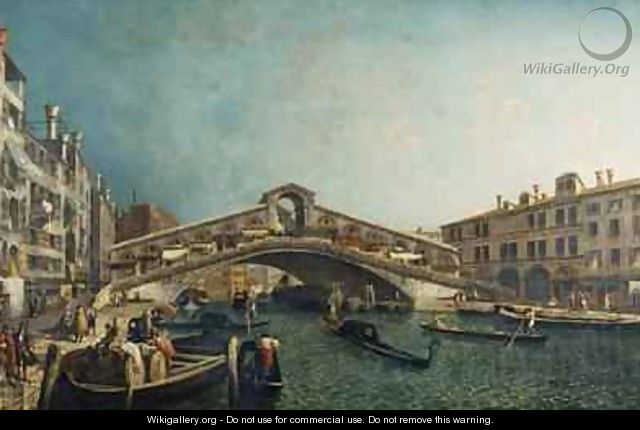 The Rialto Bridge Venice 2 - Michele Marieschi