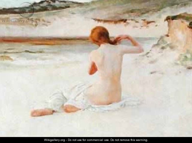 Nude on a Beach 1898 - William Henry Margetson