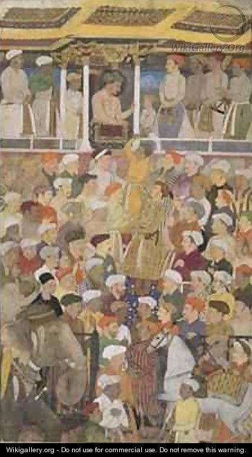 Darbar of Jahangir 1569-1627 from Northern India - (attr. to) Manohar