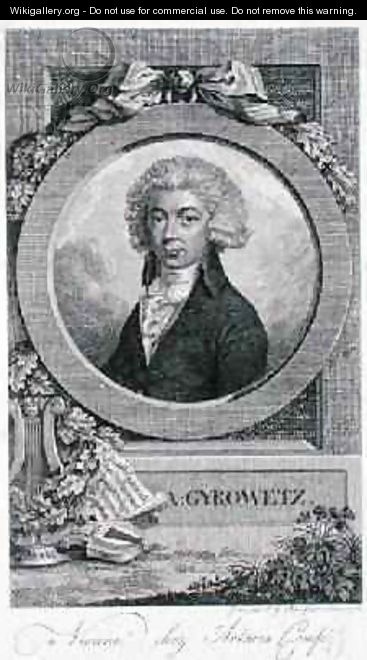 Adalbert Gyrowetz 1763-1850 1793 - Johann Georg Mansfeld