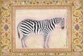 Zebra from the Minto Album 1621 - (Ustad Mansur) Mansur