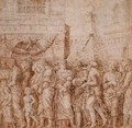 Study for the seventh canvas of the Triumph of Caesar - (after) Mantegna, Andrea