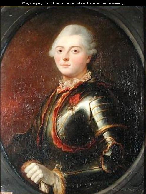 Admiral Charles-Henri Theodat 1729-94 Count of Estaing - Jean Baptiste Lebrun