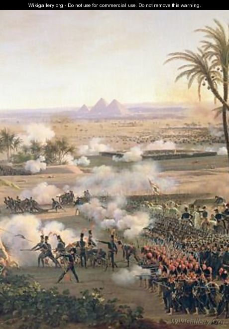 Battle of the Pyramids - Louis Lejeune