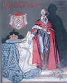 Cover illustration for The Life of Armand-Jean du Plessis Cardinal Richelieu - Maurice Leloir