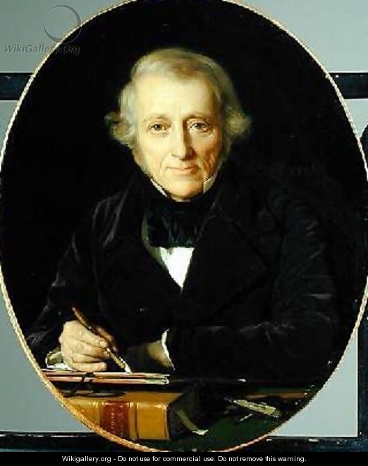 Portrait of the Artist Leo Lehmann 1782-1859 - Rudolf August Wilhelm Lehmann