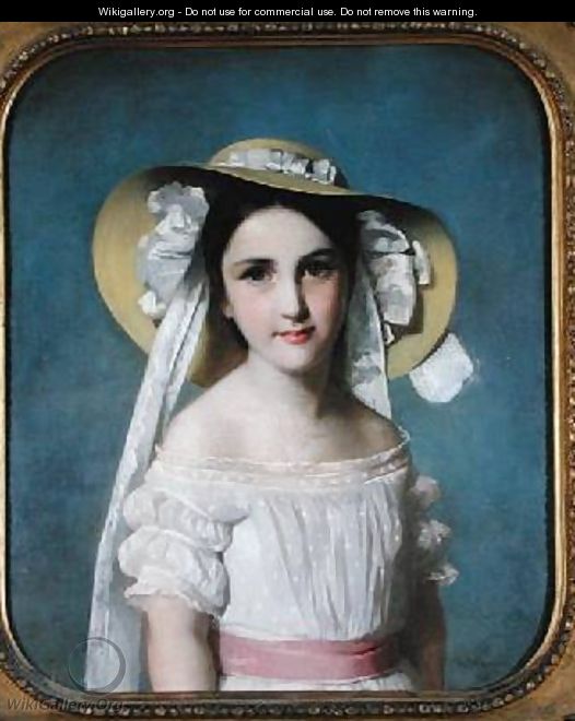 Portrait of Miss Emily Leo - Rudolf August Wilhelm Lehmann