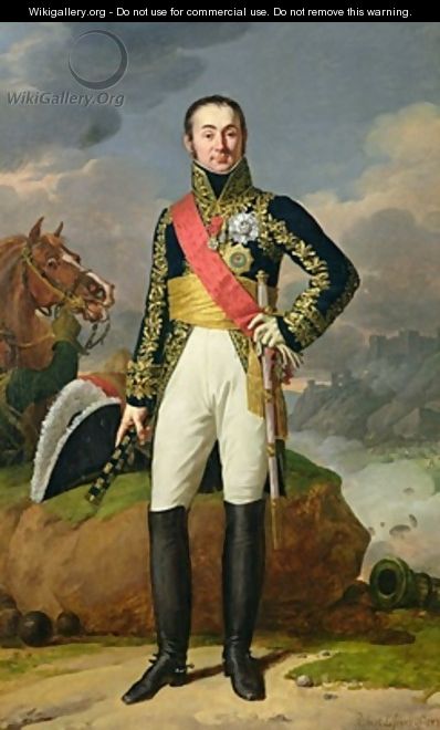 Nicolas-Charles Oudinot 1767-1847 Duke of Reggio - Robert-Jacques-Francois-Faust Lefevre