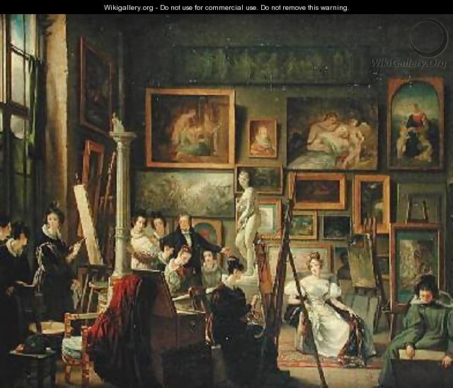 The Artists Studio - Amelie Legrand de Saint-Aubin