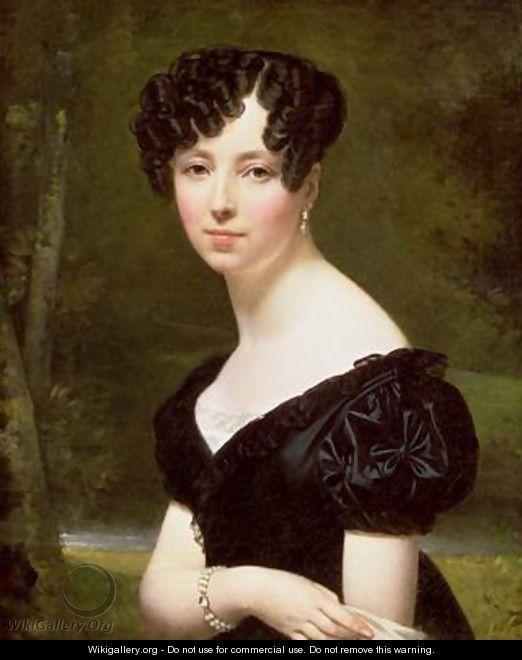Portrait of Baroness Pontalba - Amelie Legrand de St. Aubin