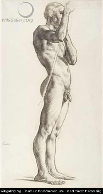 A Study of a Male Figure - Derwent Lees