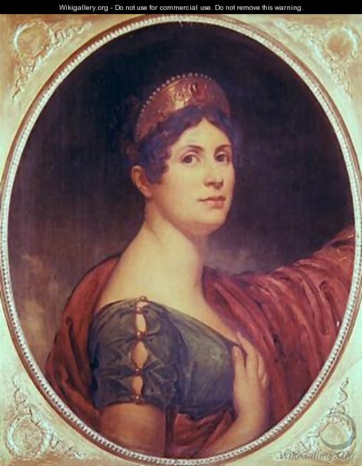 Portrait of Empress Josephine - Robert-Jacques-Francois-Faust Lefevre