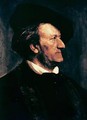 Portrait of Richard Wagner 1813-83 2 - Franz von Lenbach