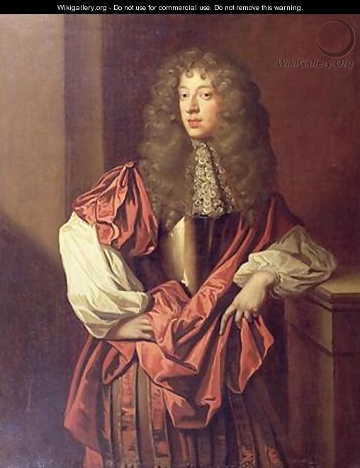 Portrait of John Wilmot 1647-80 2nd Earl of Rochester - Sir Peter Lely
