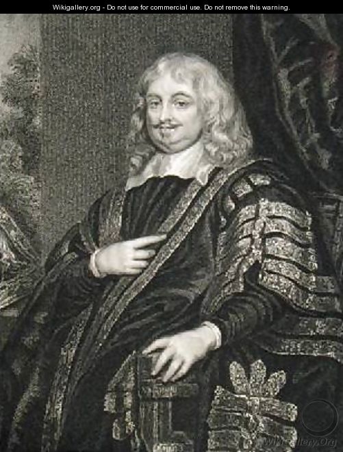 Portrait of Sir Edward Hyde 1609-74 1st Earl of Clarendon - Sir Peter Lely