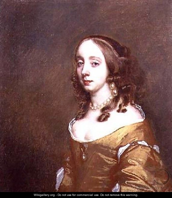 Portrait of a lady from the Popham family - Sir Peter Lely