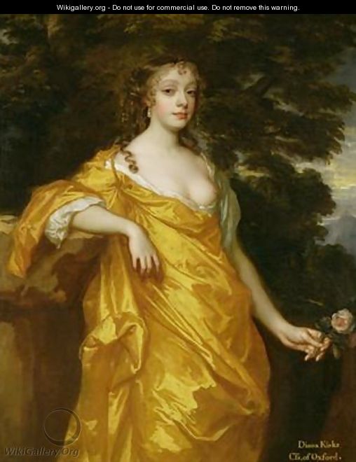 Diana Kirke Later Countess of Oxford 2 - Sir Peter Lely