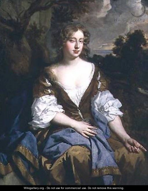 Portrait of Mary Moll Davis 1660-98 actress singer and dancer - Sir Peter Lely