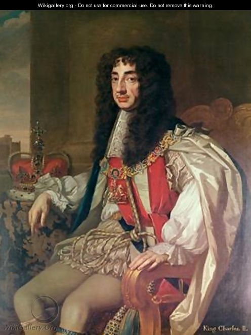 Portrait of Charles II - Sir Peter Lely