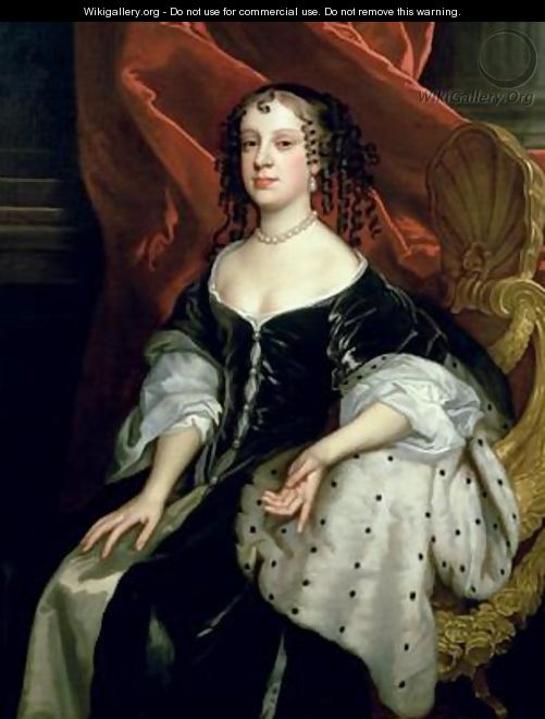 Portrait of Catherine of Braganza 1638-1705 - Sir Peter Lely