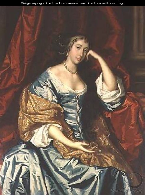 Portrait of a lady Seated - Sir Peter Lely