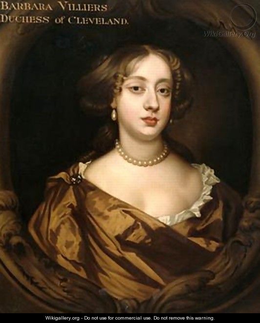 Portrait of Barbara Villiers 1641-1709 Duchess of Cleveland - Sir Peter Lely