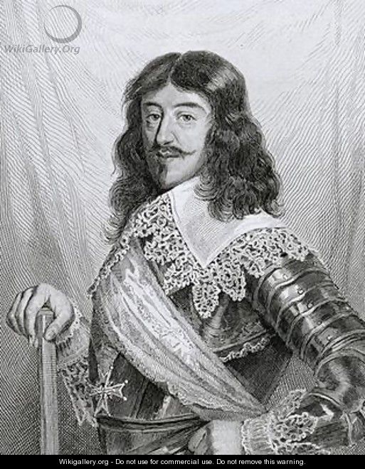 Louis XIII 1601-43 King of France - (after) Lestang-Parade, Joseph-Leon-Rolland de