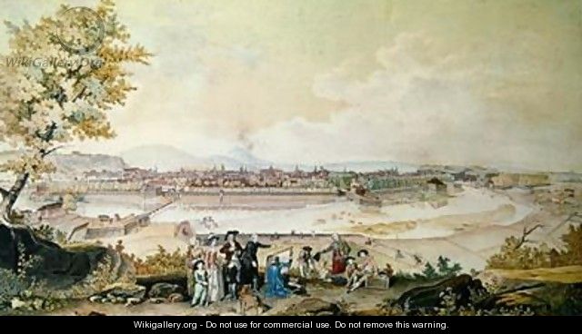Visit of Louis Philippe Joseph 1747-93 Duke of Orleans to Besancon in 1780 - Louis-Nicolas de Lespinasse