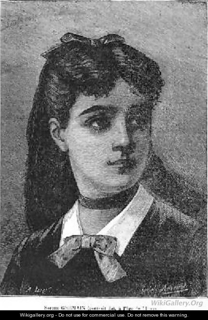 Sophie Germain 1776-1831 aged 14 - Auguste Eugene Leray
