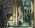 Interior of a Church - Charles Louis Lesaint